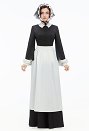 看護師 フローレンス・ナイチンゲール ヴィンテージ ナースドレス ハロウィン コスプレ 衣装