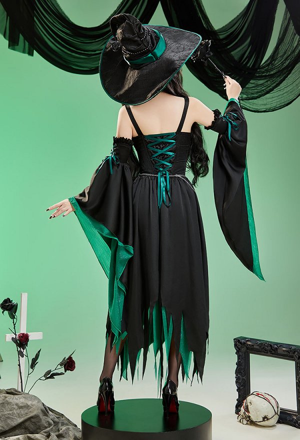 シーゴー 同人 ハロウィン 魔女 コスプレ ドレス