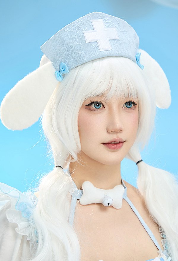 サンリオ シナモロール 擬人 コスプレ ロリータドレス