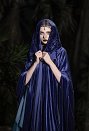 中世 ヴィンテージ ベルベット ハロウィン 魔女 ケープ
