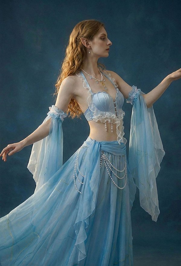 中世 ルネサンス 海の人魚 コスプレ 衣装 中世 ルネサンス 海の人魚 コスプレ 衣装