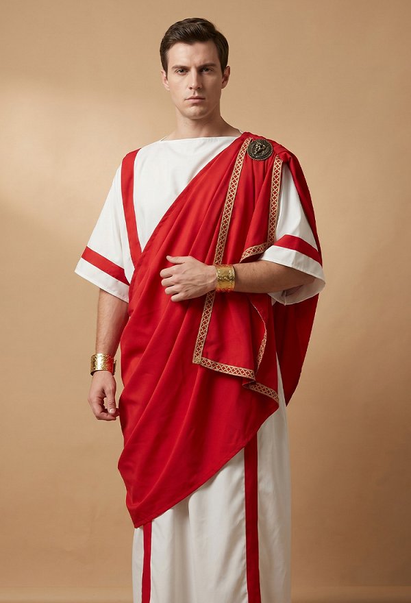 メンズ ローマ トーガ ガウン ギリシャ神話 コスチューム メンズ ローマ トーガ ガウン ギリシャ神話 コスチューム