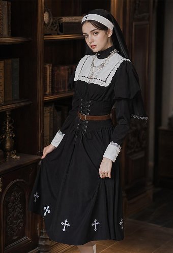 【costume】复古修女