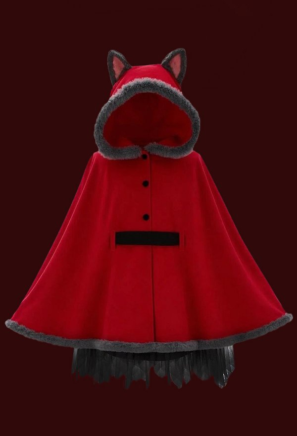 レディース ハロウィン 赤 フード付き マントドレス コスチューム レディース ハロウィン 赤 フード付き マントドレス コスチューム