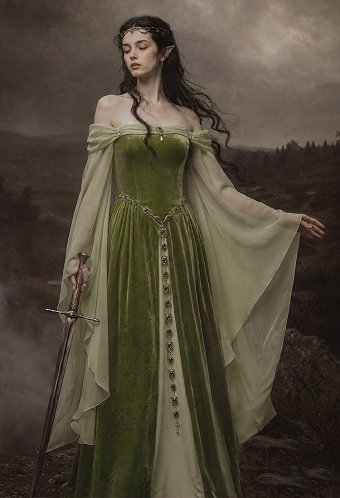 Daizbella 中世 ファンタジー風 エルフ ドレス