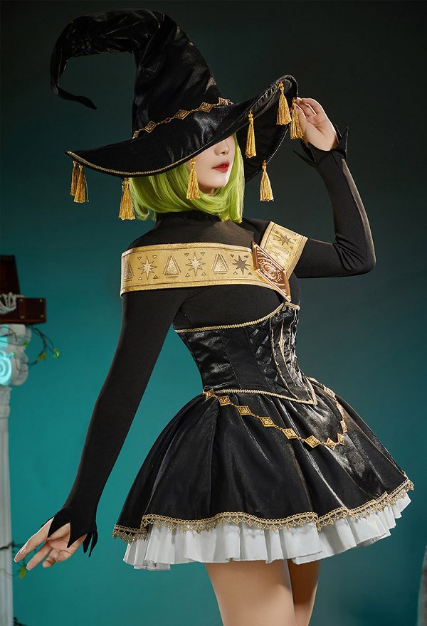 とんがり帽子のアトリエ ココ コスプレ 同人 カジュアル ドレス