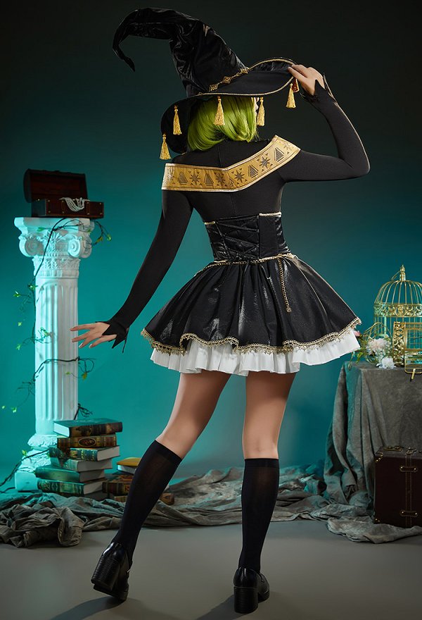 とんがり帽子のアトリエ ココ コスプレ 同人 カジュアル ドレス