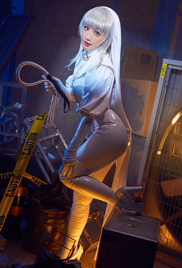修道女 シスター（illustration by Chowbie）コスプレ 衣装 白色