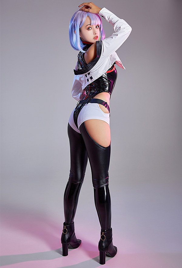 サイバーパンク: エッジランナーズ ルーシー コスプレ 衣装