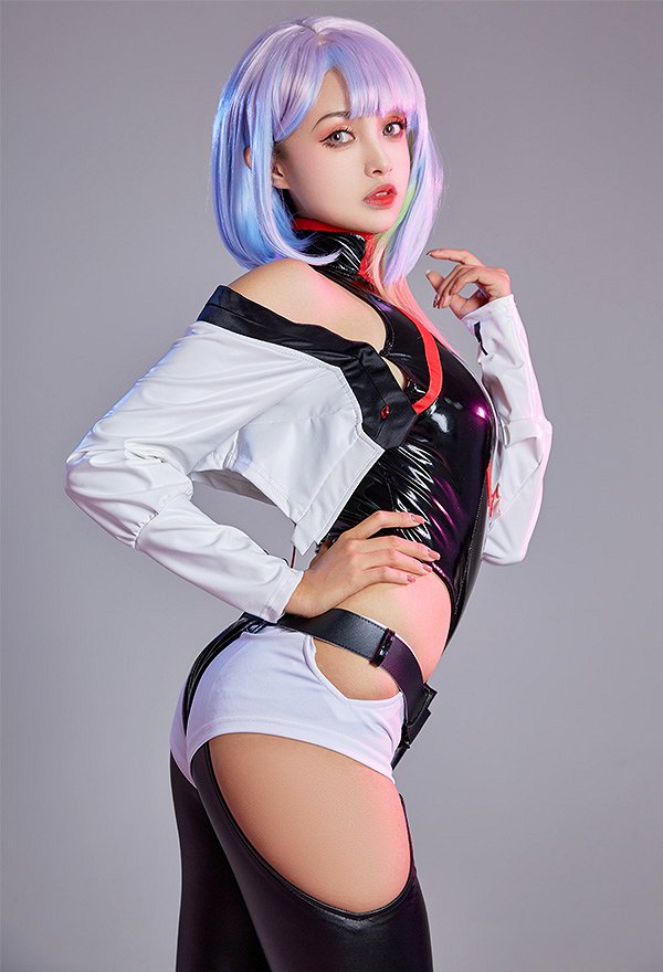 サイバーパンク: エッジランナーズ ルーシー コスプレ 衣装