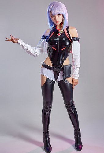 サイバーパンク: エッジランナーズ ルーシー コスプレ 衣装