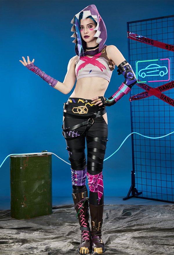 アーケイン 断章のジンクス コスプレ 衣装 アーケイン 断章のジンクス コスプレ 衣装