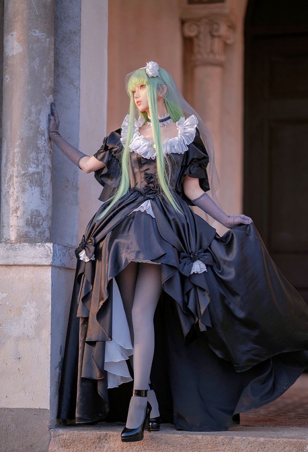 コードギアス 反逆のルルーシュ C.C. 終焉薔薇 コスプレ 衣装