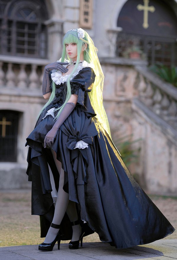 コードギアス 反逆のルルーシュ C.C. 終焉薔薇 コスプレ 衣装