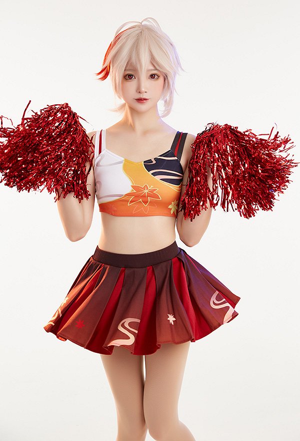 楓原万葉 コスプレ チアユニフォーム 楓原万葉 コスプレ チアユニフォーム