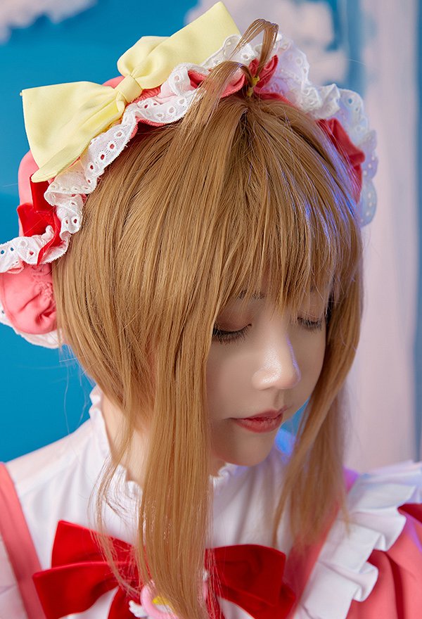 カードキャプターさくら 木之本桜 コスプレ 衣装 同人メイド