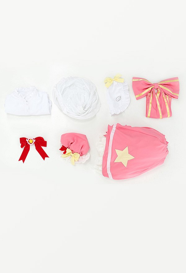 カードキャプターさくら 木之本桜 コスプレ 衣装 同人メイド