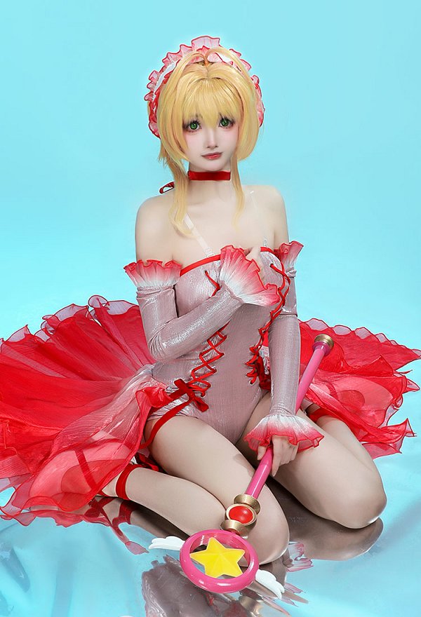カードキャプターさくら 木之本桜 金魚 コスプレ 衣装