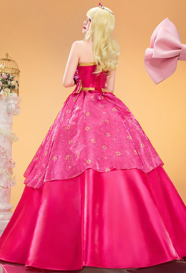バービー：プリンセスチャームスクール バービー ピンクドレス