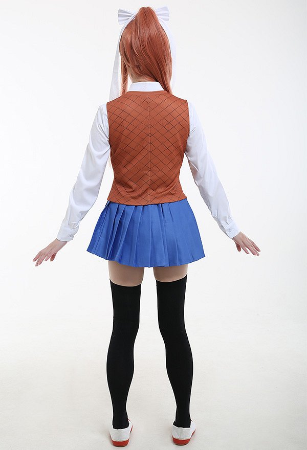 ドキドキ文芸部！モニカ コスプレ 衣装 JK制服