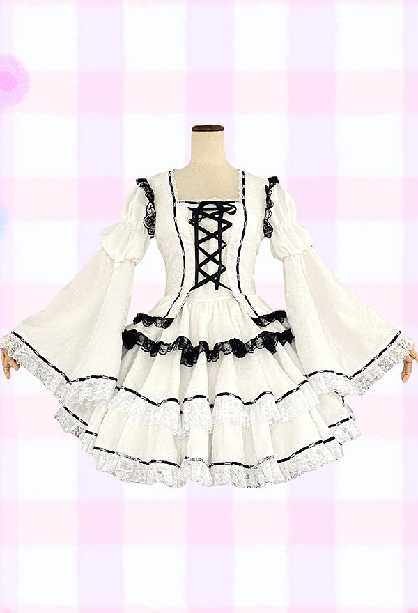 しゅごキャラ!月詠歌唄 白い ロリータドレス コスプレ 衣装 しゅごキャラ!月詠歌唄 白い ロリータドレス コスプレ 衣装