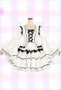 しゅごキャラ！月詠歌唄 白い ロリータドレス コスプレ 衣装