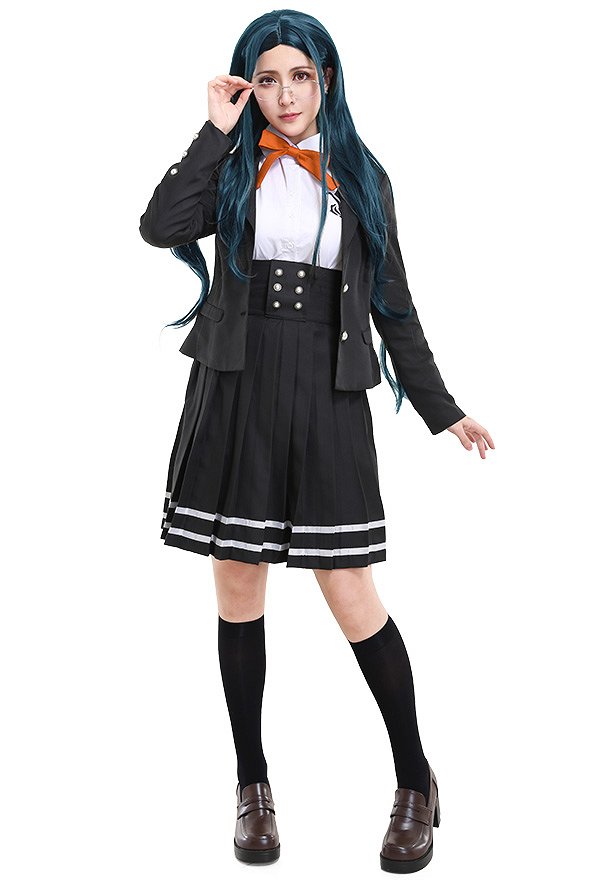 ニューダンガンロンパV3 白银 つ むぎ コスプレ 衣装 学生制服 ニューダンガンロンパV3 白银 つ むぎ コスプレ 衣装 学生制服