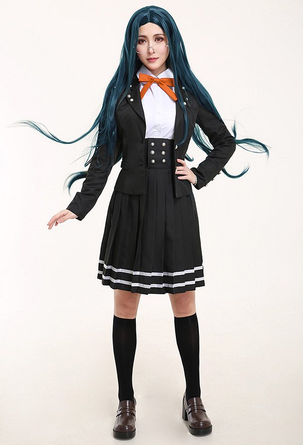 ニューダンガンロンパV3 白银 つ むぎ コスプレ 衣装 学生制服 ニューダンガンロンパV3 白银 つ むぎ コスプレ 衣装 学生制服