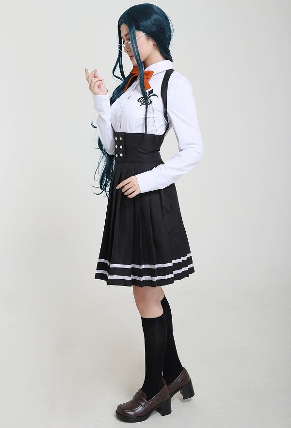 ニューダンガンロンパV3 白银 つ むぎ コスプレ 衣装 学生制服 ニューダンガンロンパV3 白银 つ むぎ コスプレ 衣装 学生制服