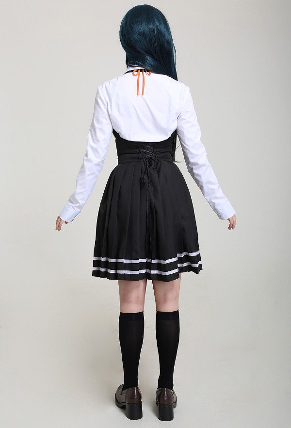 ニューダンガンロンパV3 白银 つ むぎ コスプレ 衣装 学生制服 ニューダンガンロンパV3 白银 つ むぎ コスプレ 衣装 学生制服