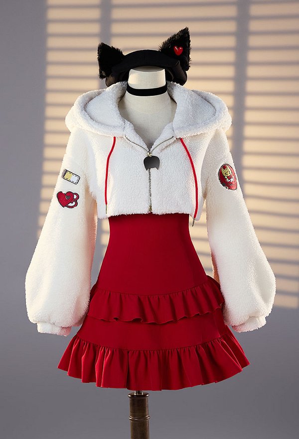 エヴァ × Bilibili goods Falling in Winter アスカ・ラングレー コスプレ 衣装 エヴァ × Bilibili goods Falling in Winter アスカ・ラングレー コスプレ 衣装