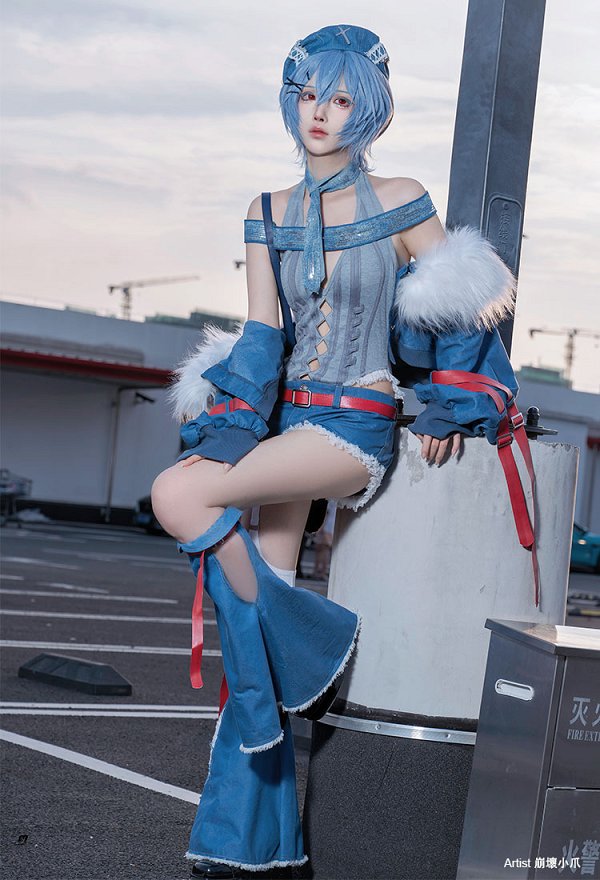 萌芽象Studio エヴァ 綾波レイ (Art by 崩壞小爪 ) コスプレ 衣装 萌芽象Studio エヴァ 綾波レイ (Art by 崩壞小爪 ) コスプレ 衣装