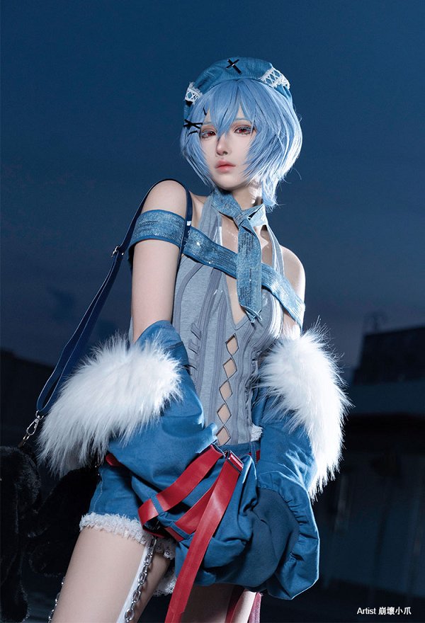 萌芽象Studio エヴァ 綾波レイ (Art by 崩壞小爪 ) コスプレ 衣装 萌芽象Studio エヴァ 綾波レイ (Art by 崩壞小爪 ) コスプレ 衣装