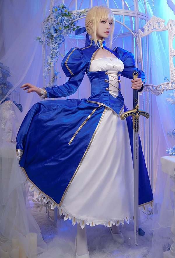 【更新版】Fate/stay night セイバー コスプレ 衣装 【更新版】Fate/stay night セイバー コスプレ 衣装