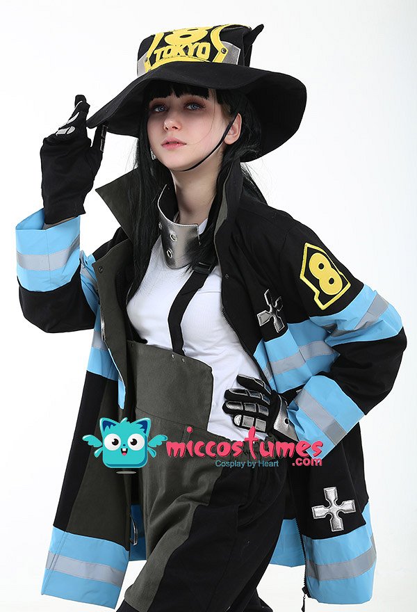 炎炎ノ消防隊 神羅日下部 アーサー・ボイル 茉希尾瀬 環古達 コスプレ コスチューム 男女兼用 消防士 制服
