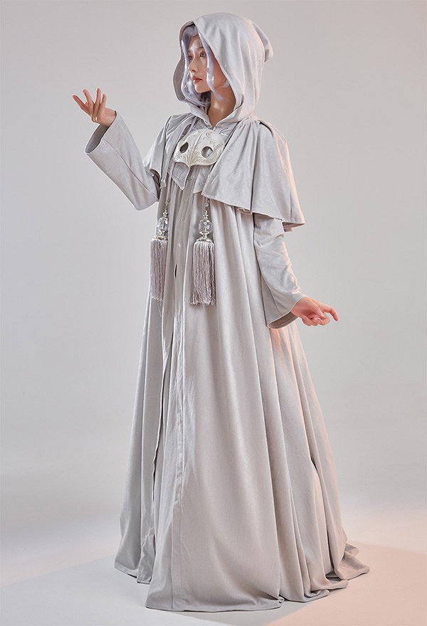 ファイナルファンタジーXIV 古代人 灰色ローブ コスプレ 衣装