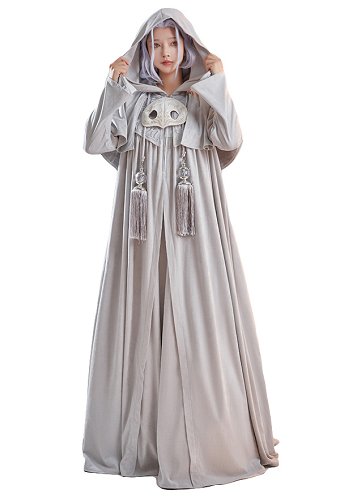 ファイナルファンタジーXIV 古代人 灰色ローブ コスプレ 衣装