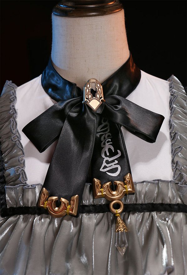 ファイナルファンタジーXIV「クウェインチュレル・ラッフルドレス」 コスプレ 衣装