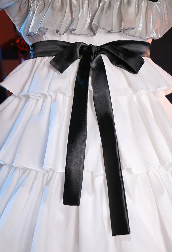 ファイナルファンタジーXIV「クウェインチュレル・ラッフルドレス」 コスプレ 衣装