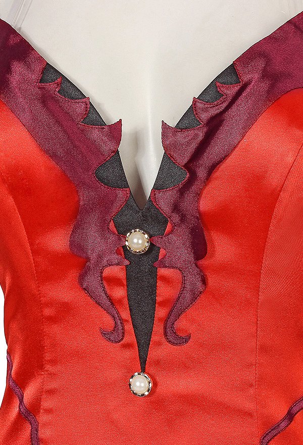 ファイナルファンタジー エアリス コスプレ 衣装 赤ドレス ファイナルファンタジー エアリス コスプレ 衣装 赤ドレス
