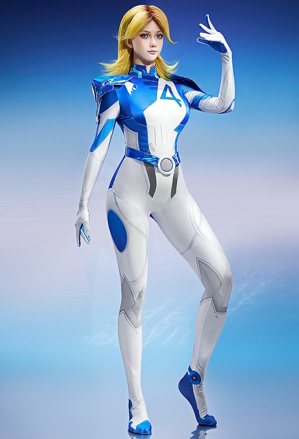 【高品質】マーベルライバルズ インビジブル・ウーマン コスプレ 衣装 【高品質】マーベルライバルズ インビジブル・ウーマン コスプレ 衣装