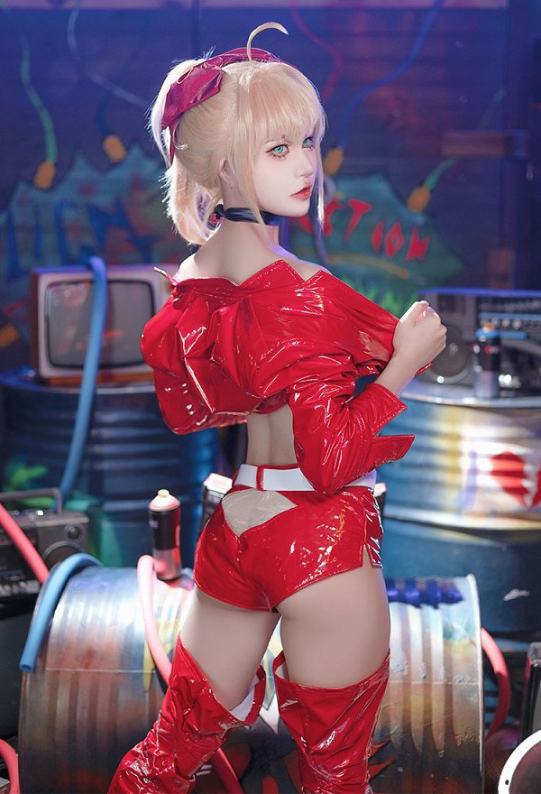 Fate/Grand Order ネロ・クラウディウス レースクイーンver コスプレ 衣装 Fate/Grand Order ネロ・クラウディウス レースクイーンver コスプレ 衣装