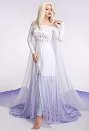 アナと雪の女王2 エルサ コスプレ衣装 白いドレス