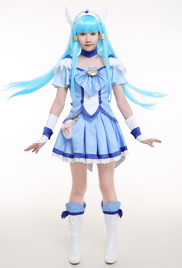スマイルプリキュア! 青木れいか コスプレ衣装 スマイルプリキュア! 青木れいか コスプレ衣装