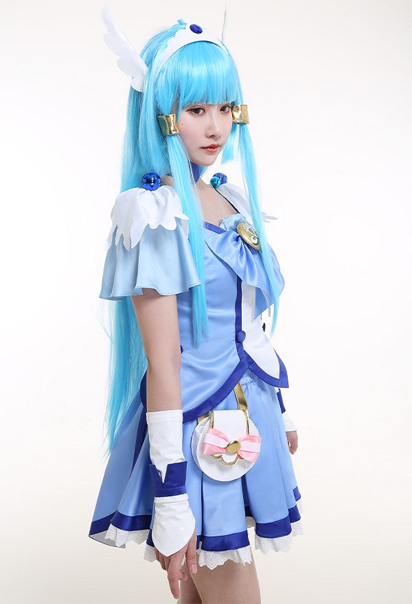 スマイルプリキュア! 青木れいか コスプレ衣装 スマイルプリキュア! 青木れいか コスプレ衣装