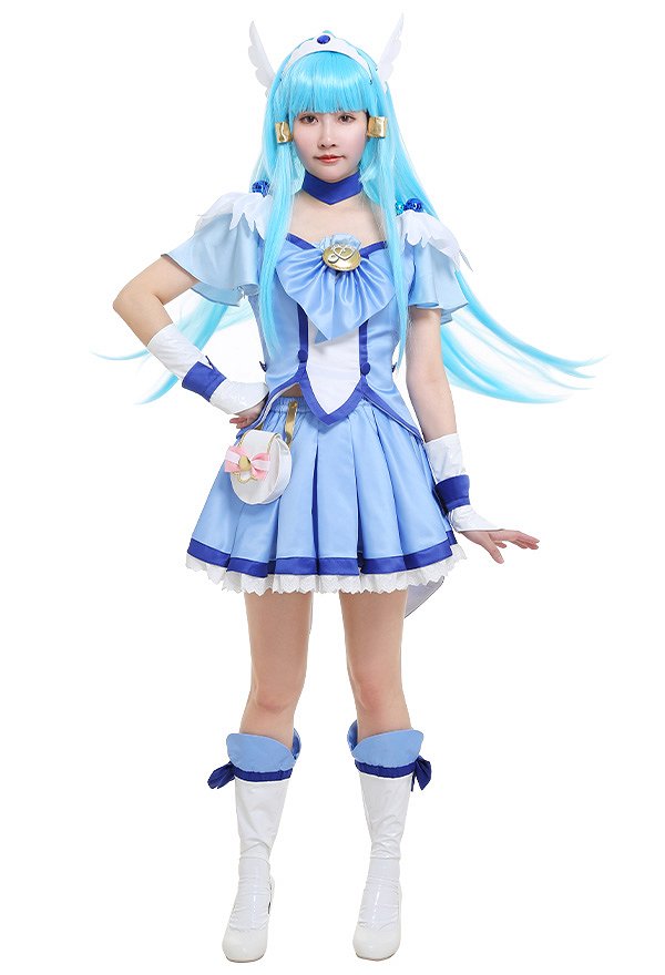 スマイルプリキュア! 青木れいか コスプレ衣装 スマイルプリキュア! 青木れいか コスプレ衣装