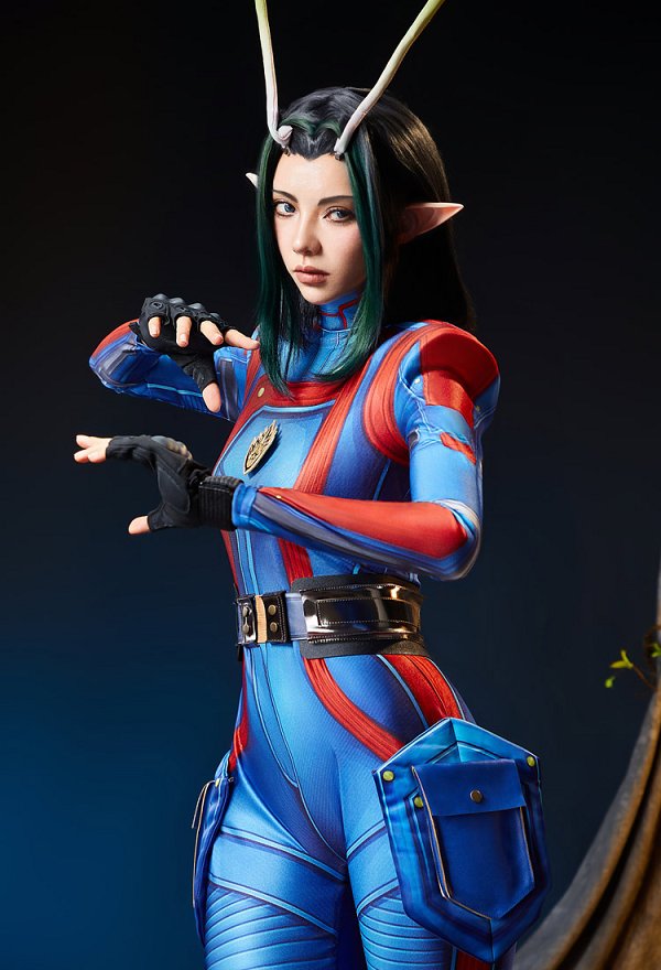 マーベルライバルズ マンティス ガーディアンズ・オブ・ギャラクシー3 コスプレ 衣装