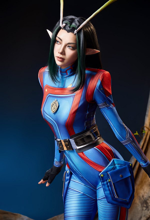 マーベルライバルズ マンティス ガーディアンズ・オブ・ギャラクシー3 コスプレ 衣装