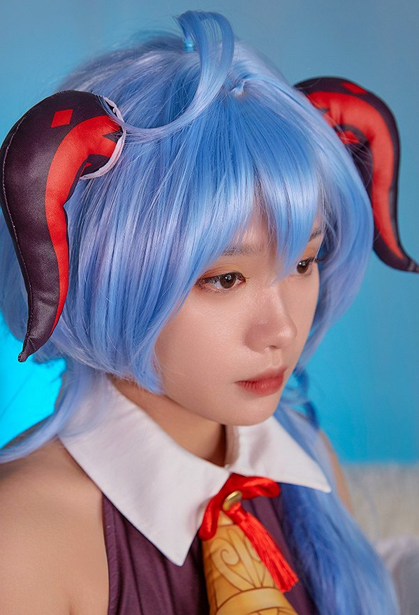 原神 甘雨 カンウ 岩華聚餐 コスプレ 衣装
