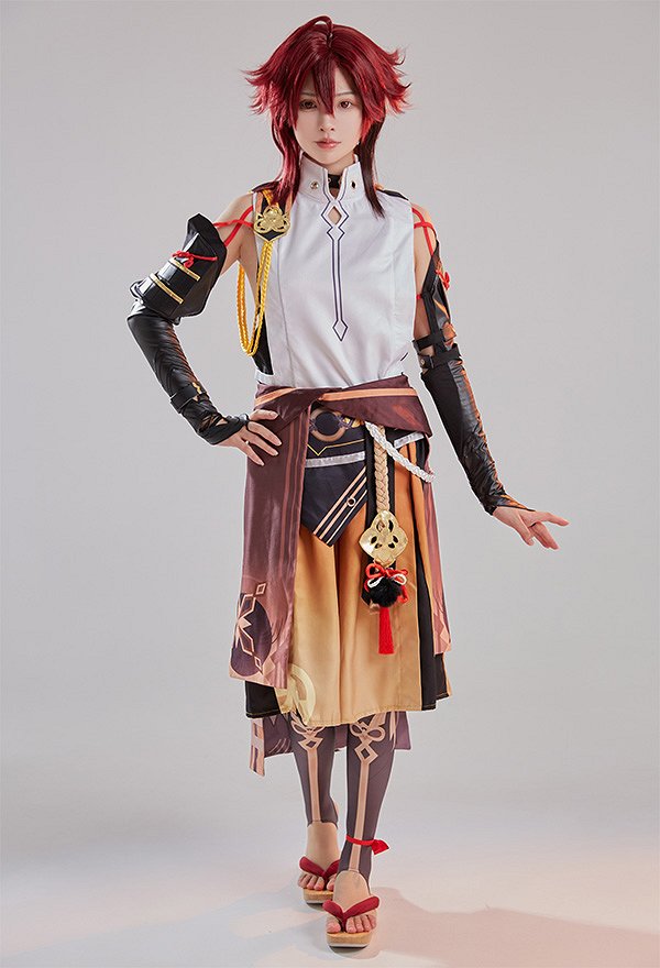 原神 鹿野院平蔵 しかのいんへいぞう コスプレ 衣装